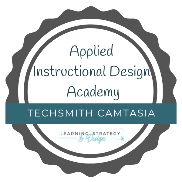 Badge- Techsmith Camtasia